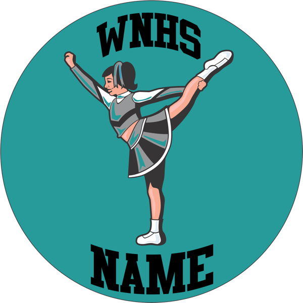 CHEER STICKER_600